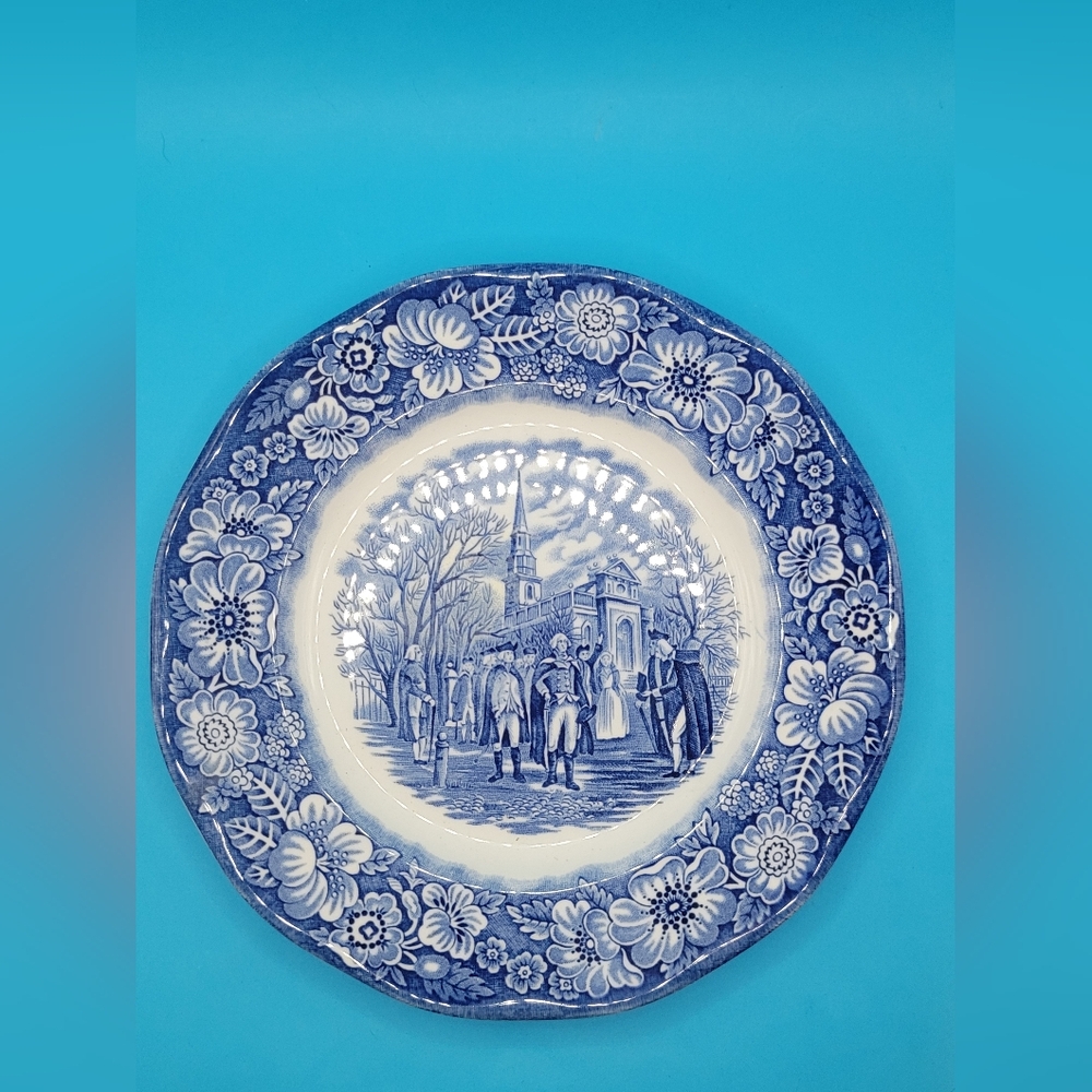 Liberty Blue 7" Bread & Butter Plate